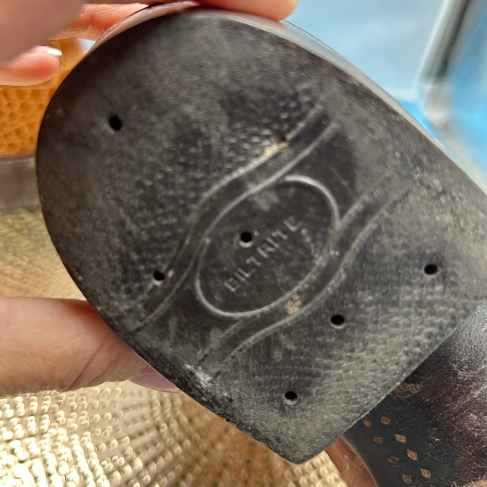 Handmade men 9 exotic croc print cowboy boots - Picture 11 of 12
